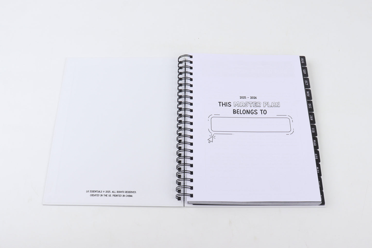 The Middle School Master Plan — Black + Teal Graphic Cover (Planner + 1 Full Year of Hub Access)